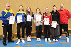 Die jungen Athletinnen des Regionalstützpunkts Luckenwalde zeigen beim internationalen Turnier in Heusweiler beeindruckende Leistungen. Mit Kampfgeist und Teamgeist erkämpfen sie sich Medaillen.